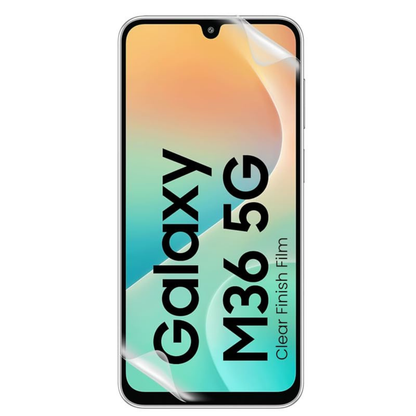 Hydrogel Screen Protector for Samsung Galaxy M36 (Pack of 2)