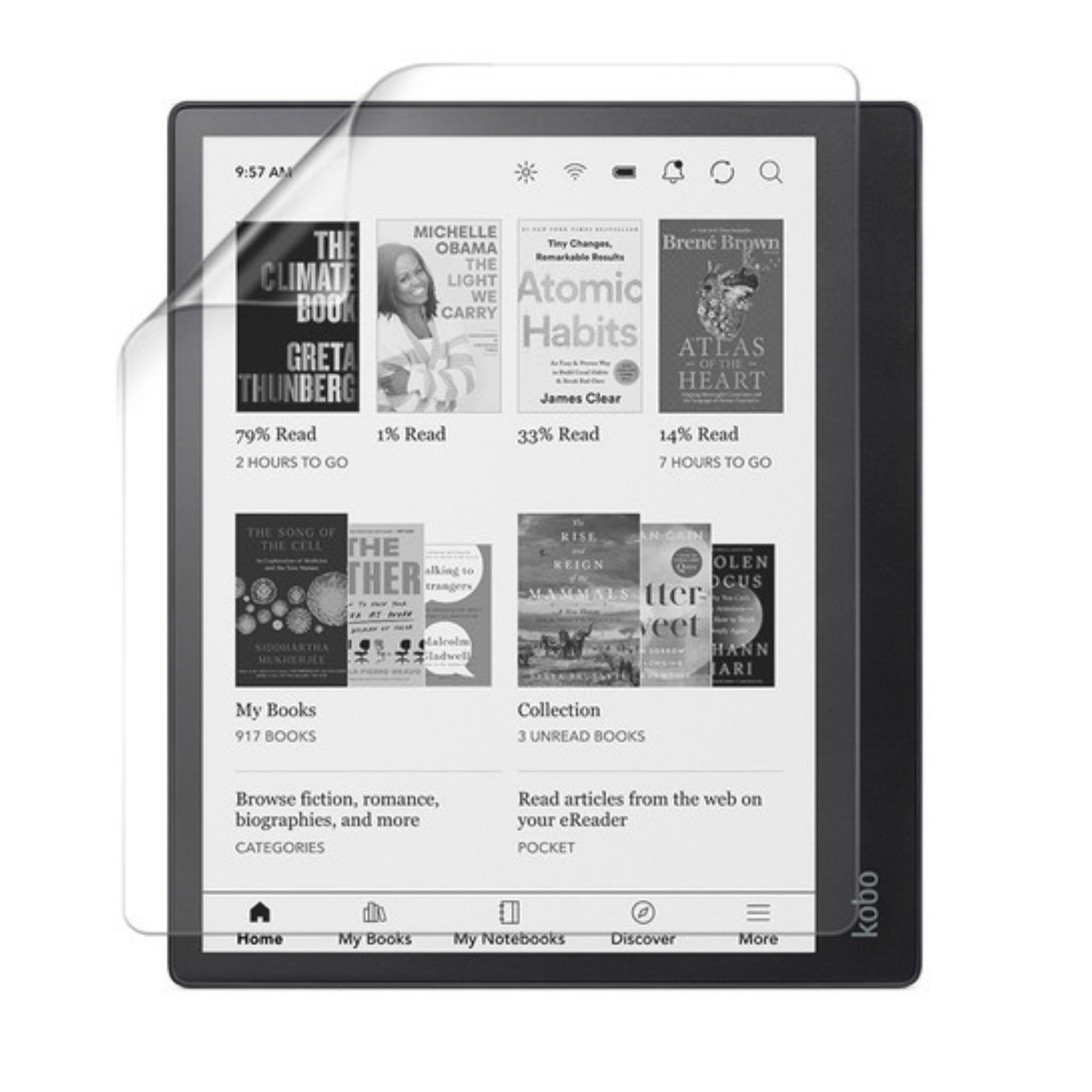 Hydrogel Screen Protector for Kobo Elipsa 2E (Copy)