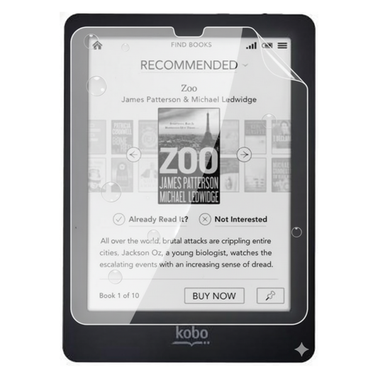Hydrogel Screen Protector for Kobo Glo (Pack of 2)