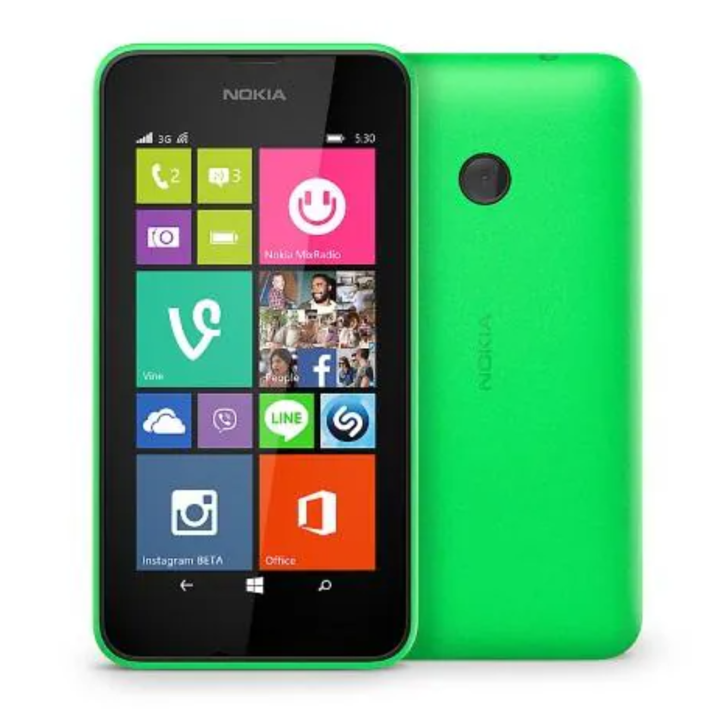 Hydrogel Screen Protector for Nokia Lumia 530 (Pack of 2)