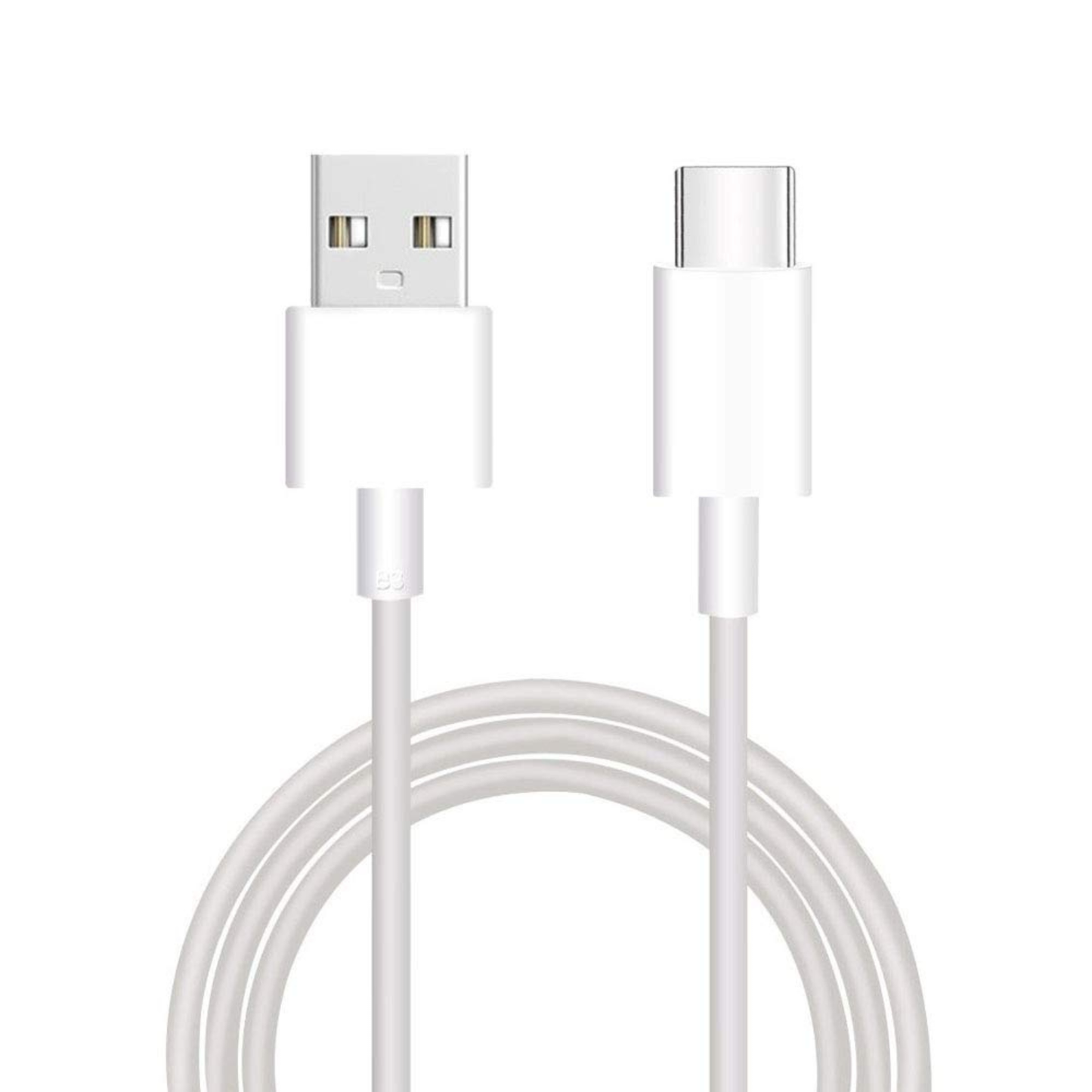 USB-A to USB-C Charger Cable for Redmi Phones (White) 1m
