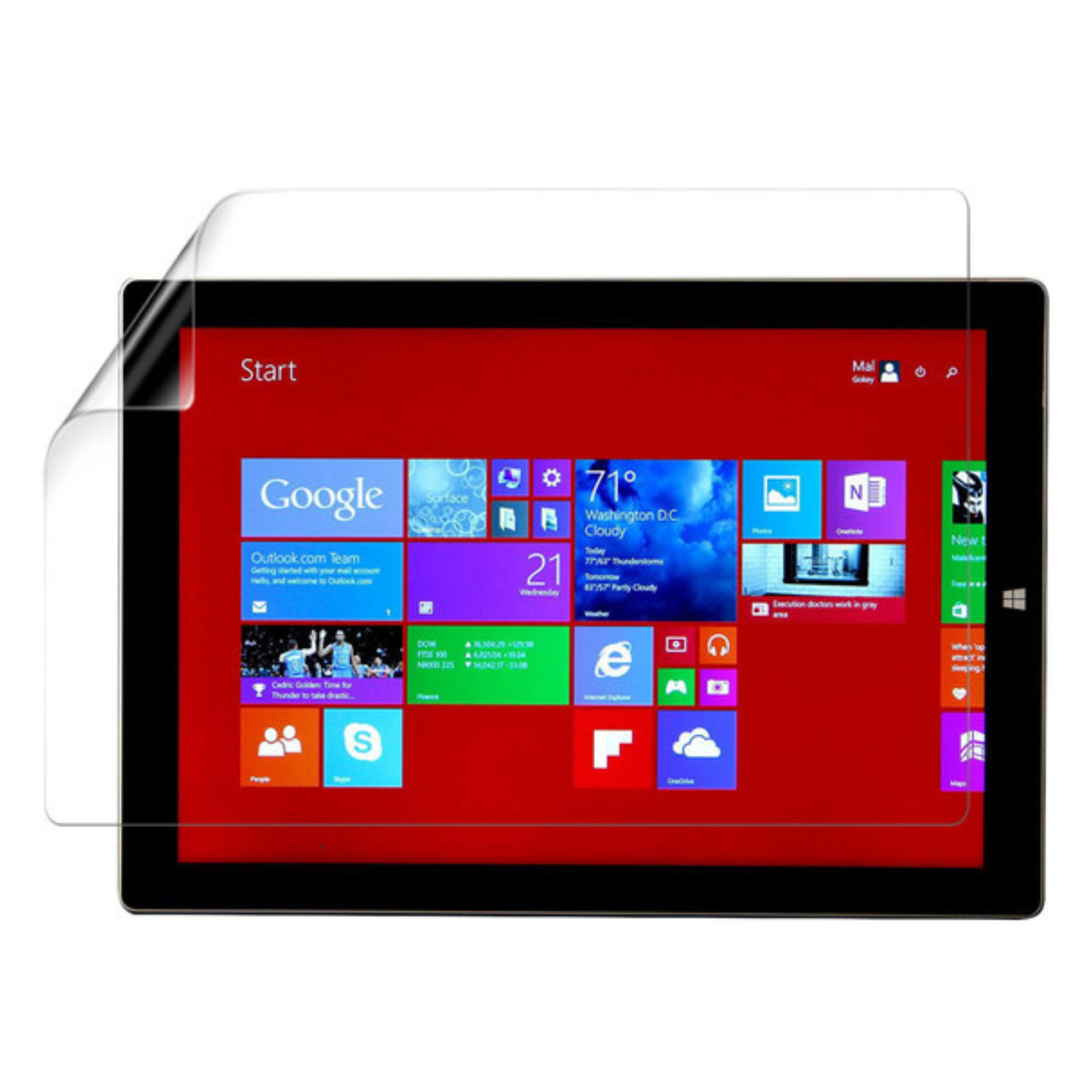 Hydrogel Screen Protector for Microsoft Surface Pro 3 (Pack of 2)