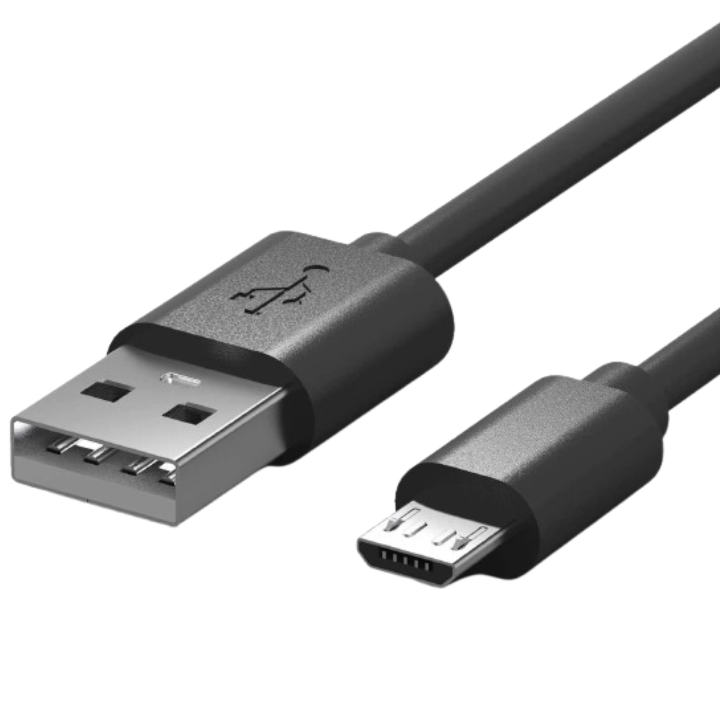 USB Micro‑USB Charger Cable for Sony Phones (Black) 1m