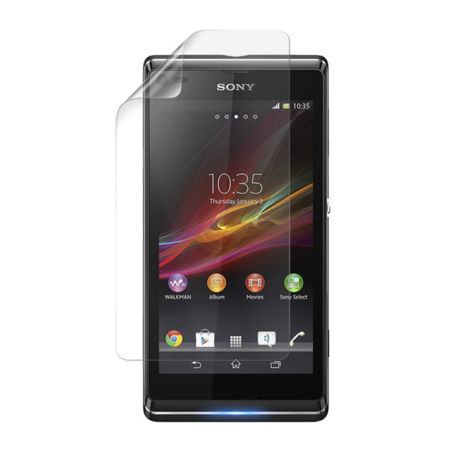 Hydrogel Screen Protector for Sony Xperia L (Pack of 2)