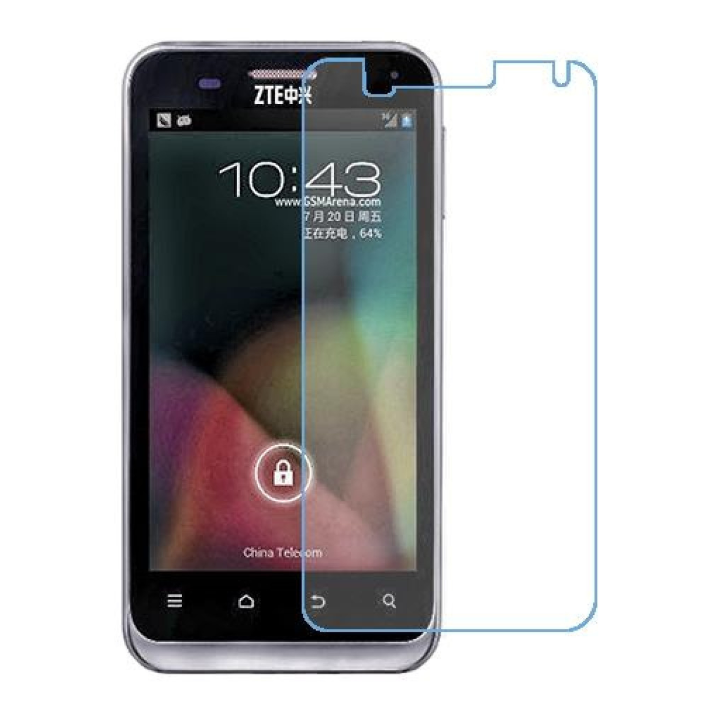 Hydrogel Screen Protector for ZTE N880E