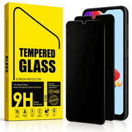 Samsung Galaxy A07 Privacy Tempered Glass Screen Protector (2 Pack) – 9H HD Anti-Spy, 2.5D Rounded Edge, Impact & Scratch Resistant
