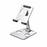 Adjustable Aluminum Tablet & Phone Stand | Foldable Desktop Holder for Smartphones iPad Tablets