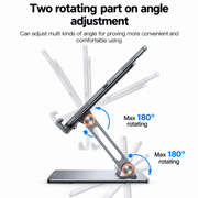 Adjustable height laptop stand for a compatible laptop