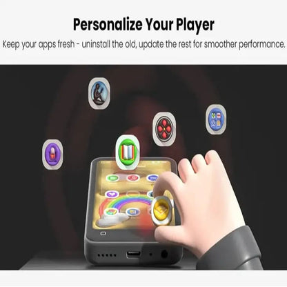 Android MP3/MP4 Music Player with Bluetooth & Wi-Fi (3 colours available)