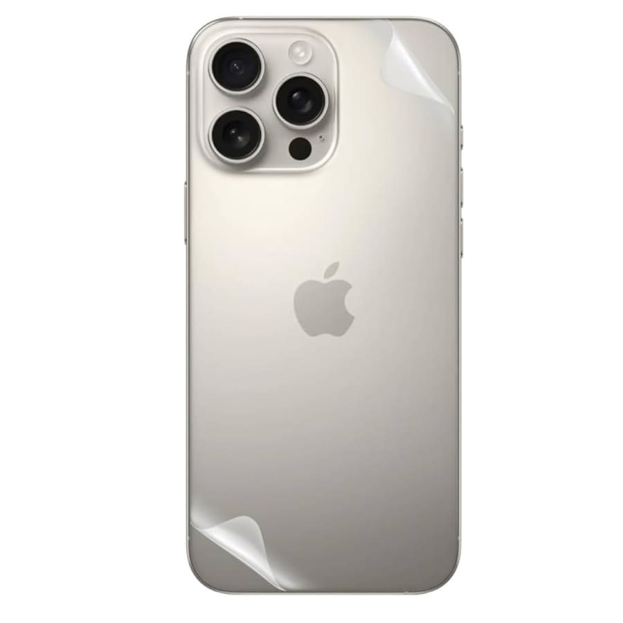 Back Hydrogel Screen Protector for iPhone 16 Pro Max