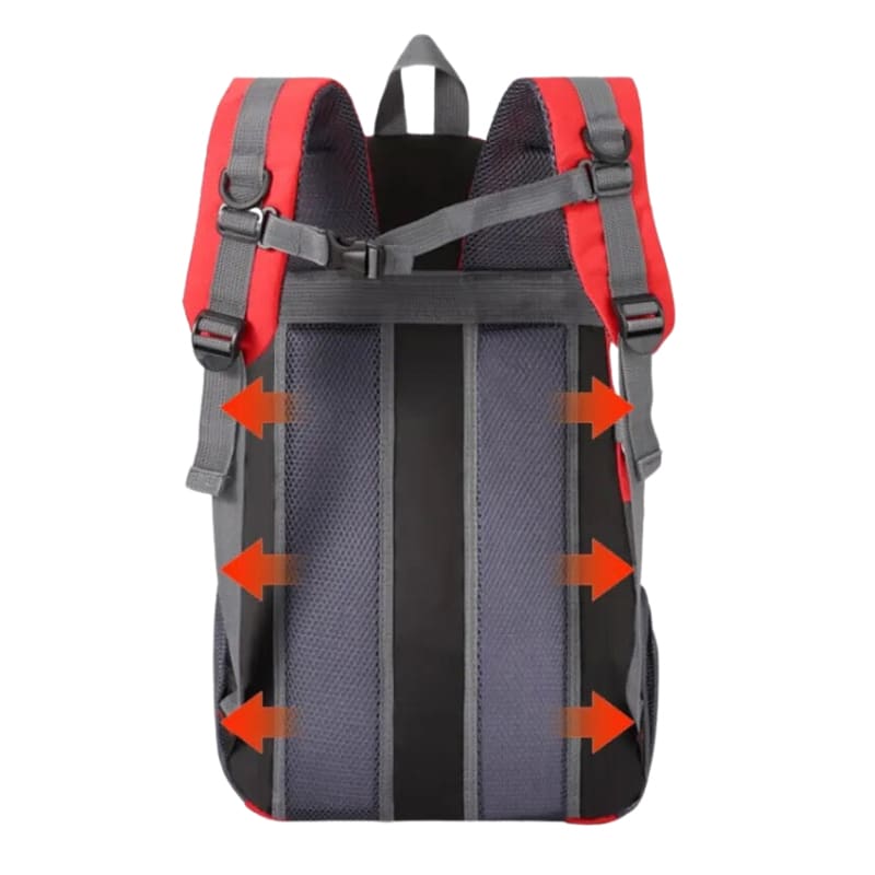 Backpack (Red & Black)