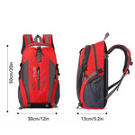 Backpack (Red & Black) - Red Black / 51cm × 31cm 18cm