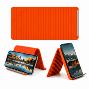Bendable silicone phone holder with flexible foldable design