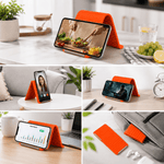 Bendable silicone phone holder with flexible foldable design