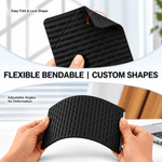 Bendable silicone phone holder with flexible foldable design