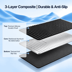 Bendable silicone phone holder with flexible foldable design