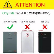 Black Cover for Samsung Galaxy Tab A 8.0” (2015) - T350 - 8.0”- / Phone/Tablet Accessories