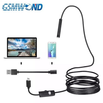 Borescope / Endoscope Camera - Android (Micro USB & Computer USB Ports)