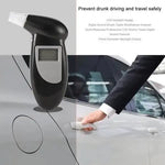Breathalyzer - Breath Alcohol Tester With 5 Extra Breathalyser Mouth Pieces - Tools & Kits (multipurpose)