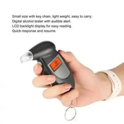 Breathalyzer - Breath Alcohol Tester With 5 Extra Breathalyser Mouth Pieces - Tools & Kits (multipurpose)