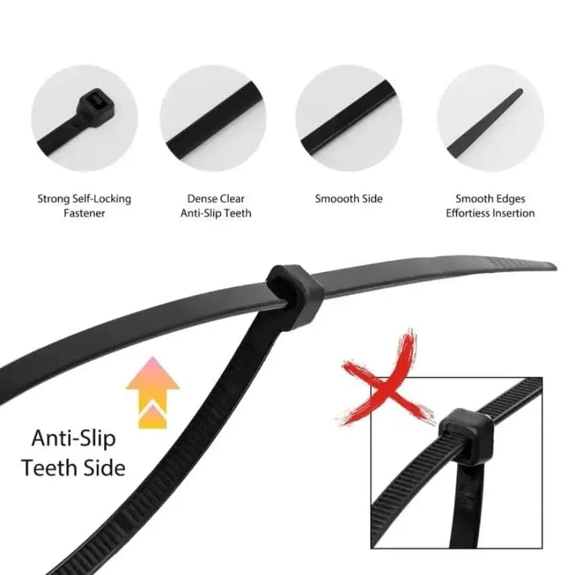 Cable/ Zip Ties (available in 4 sizes)