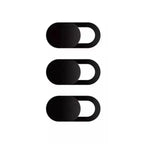 Camera Lens Cover - Black x 3 / Screen protector