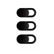 Camera Lens Cover - Black x 3 / Screen protector