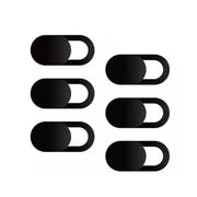 Camera Lens Cover - Black x 6 / Screen protector
