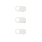 Camera Lens Cover - White x 3 / Screen protector