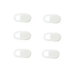 Camera Lens Cover - White x 6 / Screen protector