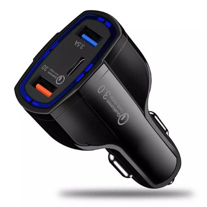 Car Charger (USB & Type C)