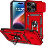 Case for iPhone 15 Pro Max (6.7”) (available in black navy & red) - Red - Phone cases