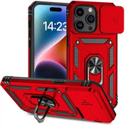 Case for iPhone 15 Pro Max (6.7”) (available in black navy & red) - Red - Phone cases