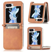 Case for Samsung Galaxy Z Flip 6 / 5 - Tan / Phone - cases