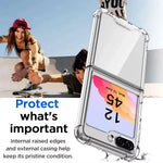 Case for Samsung Galaxy Z Flip 6 (Clear) - Phone / Clear - cases