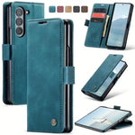 Case for Samsung Galaxy Z Fold 6 (5 colours available) - Blue / Wallet - Phone cases