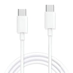 Charger Cable for Google Phones USB-C to (White) 1m - Phone / -White- - Electronics Accessories