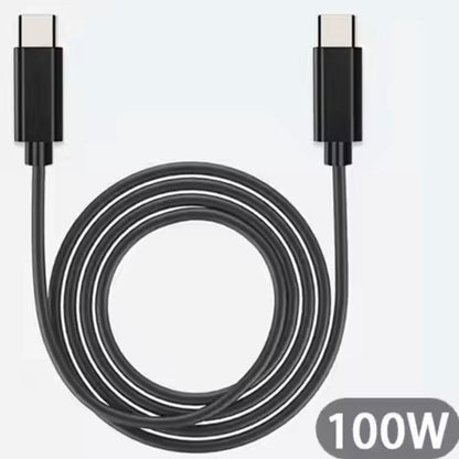 Type C to Type C (1m) Charger Cable For Samsung Devices (Black)