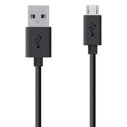 Charger Cable for Xiaomi Phones USB-A to micro-USB (Black) 1m - Black - Electronics Accessories