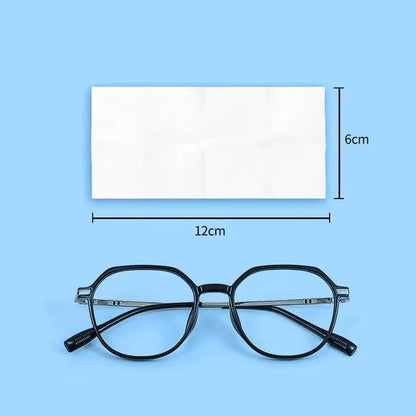 Cleaning Wipes for Glasses, Camera Lenses & Screens (Pack of 100)