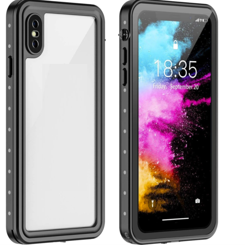 Clear Waterproof Case for iPhone X