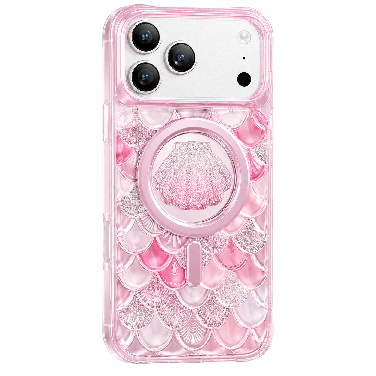 Keephone Iceland Glitter Case for iPhone 17 Pro | 3D Diamond Shell MagSafe Case