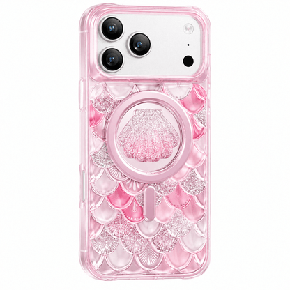 Keephone Iceland Glitter Case for iPhone 17 Pro | 3D Diamond Shell MagSafe Case