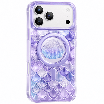 Keephone Iceland Glitter Case for iPhone 17 Pro | 3D Diamond Shell MagSafe Case