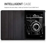 Cover for Samsung Galaxy Note 10.1” (2014) (P600) / Tab Pro (T520) (Black & Brown) - Black / Phone/Tablet Accessories