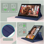 Cover for Samsung Galaxy Tab A9 8.7” (2023) - X110/X115 (Navy) - Navy - Phone/Tablet Accessories