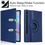 Cover for Samsung Galaxy Tab S9 Plus 12.4” (2023) - X810/X816B (Navy Blue) - Navy Blue - Phone/Tablet Accessories
