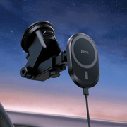 DCA71 15W magnetic wireless charging car phone holder