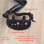 Dog Anti Barking Collar Beeping Chargeable Training Device (Blue)
