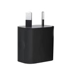 Dual USB Power Adapter Wall Plug (NZ / AUS) (Black) - Electronics Accessories